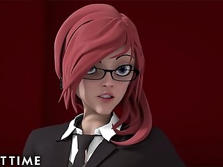 ADULT TIME Hentai Sexual connection School - Hot Teacher & Students Going to bed